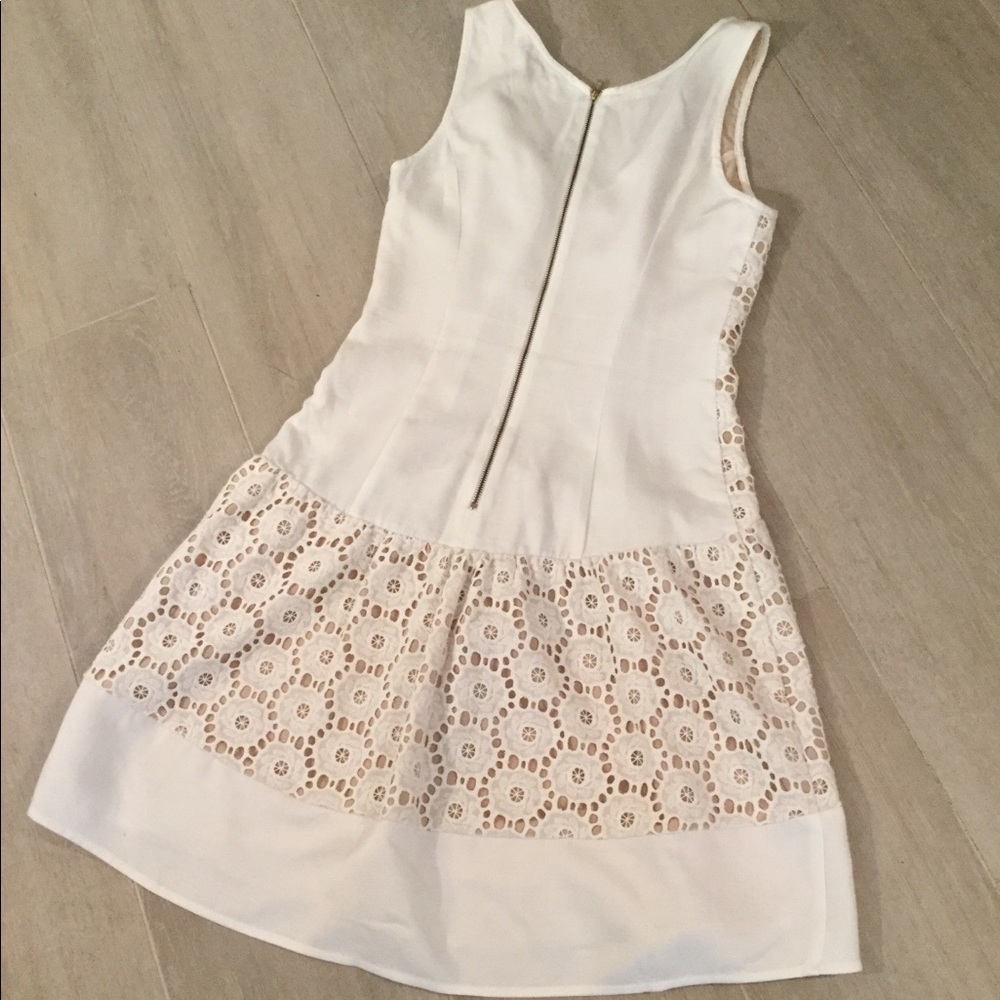 🆕 ABS crochet off white dress 👗 - Picture 2 of 6